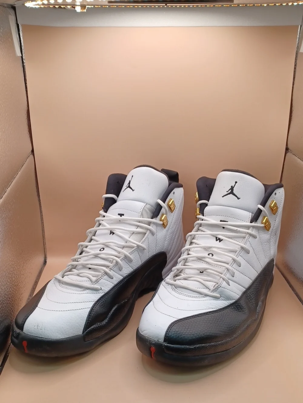 Pre-Owned Nike Air Jordan 12 Retro Taxi 2013 Mens Basketball Shoes Size 14 US